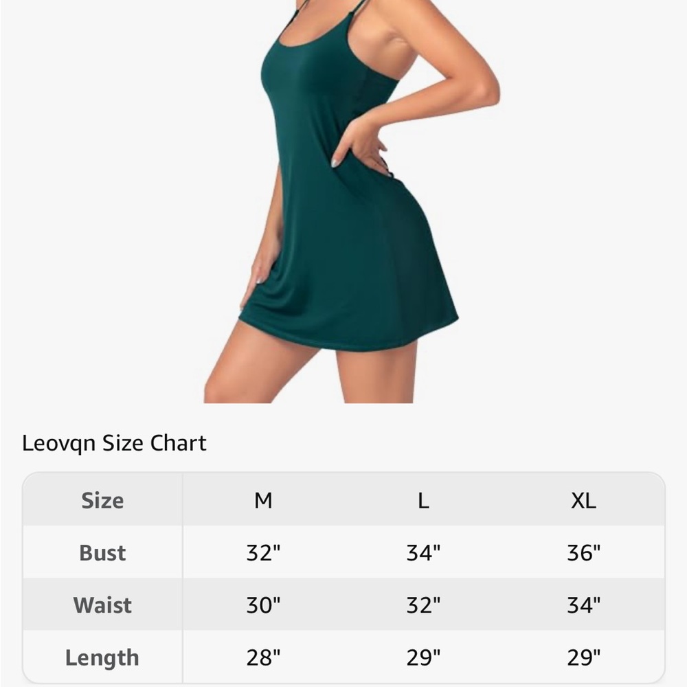Fall dress green Athletic dress size large
